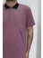 Fistan Store Erkek Düz Spor Kesim Normal Kalıp Polo Yaka Tek Cepli T-Shirt 2