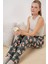 AYDOGANTICARET44 4323 Desenli Pijama Altı - Zümrüt Yeşili 5