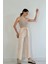 AYDOGANTICARET44 Bej Keten Pantolon 3
