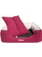 PATİTEX Bordo-Krem - Kedi Yatakları- Köpek Yatakları - Yıkanabilir Yatak -Yastıklı Yatak - Gabardin Kumaş -Lux Yataklar 5