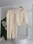 AYDOGANTICARET44 Shalina Süzüne Nakışlı Crop Takım 9796-08 8