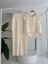 AYDOGANTICARET44 Shalina Süzüne Nakışlı Crop Takım 9796-08 9