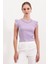 AYDOGANTICARET44 0430 Örme Bluz - Lila 6