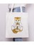 Anne ve Yavrusu Kedi Anne Hediye Tote Bag Bez Çanta 1