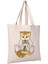 Anne ve Yavrusu Kedi Anne Hediye Tote Bag Bez Çanta 2