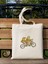 Frog And Toad, Kurbağa Tasarım Tote Bag, Ham Bez Çanta 2