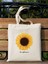 Sunflower Ayçiçeği Tasarım Tote Bag Bez Çanta 3