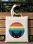Cat In Rainbow Gökkuşağındaki Kedi Tote Bag Bez Çanta 2