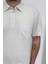 Fistan Store Erkek Desenli Klasik Kesim Rahat Kalıp Tek Cepli Gömlek Yaka T-Shirt 2