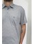 Fistan Store Erkek Desenli Klasik Kesim Rahat Kalıp Tek Cepli Gömlek Yaka T-Shirt 2