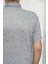 Fistan Store Erkek Desenli Klasik Kesim Rahat Kalıp Tek Cepli Gömlek Yaka T-Shirt 4
