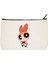 Clutch Powerpuff Girls Blossom Baskılı Bez Makyaj Çantası, Kalemlik, El Çantası 1