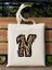 Leopar N Harf Desenli, Y2 Pinterest Retro Bez Çanta Tote Bag, Hediye Çanta 2