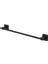 Kare Uzun Havluluk Mat Sıyah 71706-2M 2