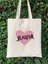 Black Pink Tote Bag Bez Çanta 3