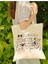 Funny Cat Kedi Tasarım Tote Bag Bez Çanta 3