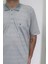 Fistan Store Erkek Desenli Klasik Kesim Rahat Kalıp Tek Cepli Polo Yaka Battal T-Shirt 2