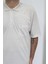 Fistan Store Erkek Desenli Klasik Kesim Rahat Kalıp Tek Cepli Polo Yaka Battal T-Shirt 2
