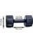 Ps Spor 3 Çift Dambıl Set 3 kg + 4 kg + 5 kg + Ayarlanabilir Sayaçlı El Yayı 3