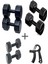 Ps Spor 3 Çift Dambıl Set 2 kg + 4 kg +6 kg + Ayarlanabilir Sayaçlı El Yayı 1