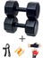 Ps Spor 7 kg Dambıl Set(7kg 2 Adet Dambıl) +Body Eldiven Sayaçlı Ayarlanabilir El Yayı ve Atlama Ipi 1
