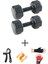 Ps Spor 4 kg Dambıl Set(4kg 2 Adet Dambıl) Body Eldiven Sayaçlı Ayarlanabilir El Yayı ve Atlama Ipi 1