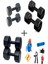 Ps Spor 3 Çift Dambıl Set 2 kg + 4 kg + 6 kg + 5 Çeşit Egzersiz Seti 1