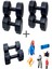 Ps Spor 3 Çift Dambıl Set 3 kg + 7 kg + 10 kg + 5 Çeşit Egzersiz Seti 1