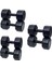 Spor 3çift Dambıl Set 7kg x 2ADET+9KG x 2ADET + 10KG x 2ADET 1