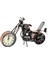 Saatli Metal Motosiklet Biblo El Yapımı Dekoratif Masaüstü Saat Retro Motor Aksesuarı Hediyelik Işyeri, Ofis, Ev, Oda Süsü Koleksiyonluk Set 5