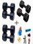 Ps Spor 3 Çift Dambıl Set 2 kg + 6 kg + 10 kg + 5 Çeşit Egzersiz Seti 1
