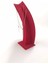 Kırmızı Süet Model Kolye, 25/12 cm Zincirli, Ayaklı Stand, Şık ve Zarif Tasarım 3