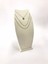 Krem Renk Süet Kumaş 25/12 cm Kolye - Zincirli Ayaklı Stand 1