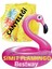 Pembe Çocuk Yeleği, Flamingo Desenli, Rahat ve Şık Tasarım 1