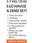 Çocuklar Için 3'lü Havuz ve Deniz Seti, Simit, Kolluk, Gözlük ve Şnorkel, 3-7 Yaş 3
