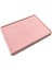 Pembe Süet Kumaş Küçük Boy Yüzük ve Küpe Tablası 24/17,5 cm 1