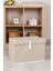 Kapaqlı Mini Kutu Hurç, 40X30X26 Cm, 4'lü Set, Şık ve Kullanışlı Depolama Çözümleri 1