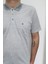 Fistan Store Erkek Desenli Klasik Kesim Rahat Kalıp Tek Cepli Polo Yaka T-Shirt 2