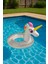 3-6 Yaş Renkli Simli Unicorn Simit Bebek ve Deniz Havuz Simidi 75 cm 1
