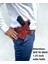 Deri Silah Kılıfı Glock 17- 19- 23 Için Omuz + Bel Çekim - Sağ El - Vaketa Deri Özel El Yapımı 5