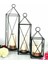 Dekoratif Metal Mumluk, Fener, Siyah, Şık ve Şık Aydınlatma Aksesuarı 1