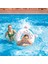 Sevimli Kedi Figürlü Çocuk Yüzme Simidi, 76 Cm, Güvenli ve Eğlenceli Kullanım 5