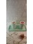 Yeşil Beton 3'lü Tealight Mumluk ve Sunum Tepsisi Seti 2
