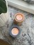 2'li Çok Renkli Mumluk Seti - Eşkenar Dikdörtgen Şekilde Tealight Süsleyici 3