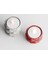 Renkli 2'li Minimalist Kumaş Görünümlü Tealight Seti 4