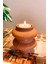 Fiji Terracotta Tealight Mumluk, Şık ve Doğal Dekorasyon Ürünü. 4