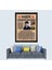 Atatürk, Cumhuriyetin Ilanı Gazetesi Çerçeveli Duvar Tablosu 20X30 cm 1