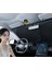 Seat Leon 2013-2014-2015-2016-2017-2018-2019-2020 Katlanabilir Milfonlu Yuvarlak Oto Güneşlik, Uv Koruma, Kılıflı Ön Cam Perde, Üniversal Uyum 3