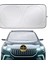 Suzuki Sx4 2013-2014-2015-2016-2017-2018-2019-2020 Katlanabilir Milfonlu Yuvarlak Oto Güneşlik, Uv Koruma, Kılıflı Ön Cam Perde, Üniversal Uyum 8