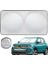 Opel Astra J 2009-2010-2011-2012-2013-2014-2015-2016-2017-2018-2019 Katlanabilir Milfonlu Yuvarlak Oto Güneşlik, Uv Koruma, Kılıflı Ön Cam Perde, Üniversal Uyum 1